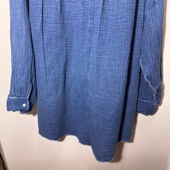 Aerie Gauzy Romper Size XL Missing Belt 100% Cotton - Picture 9 of 11